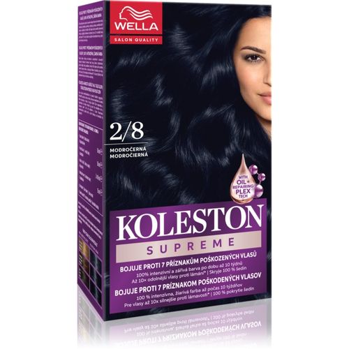 Koleston Supreme tinte de pelo tono 2/8 Blue Black 100 ml - Wella - Modalova