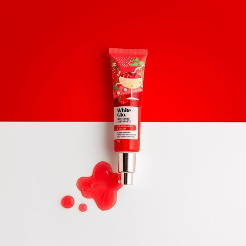 Whitening Toothpaste Strawberries and Cream pasta de dientes 70 g - White Glo - Modalova