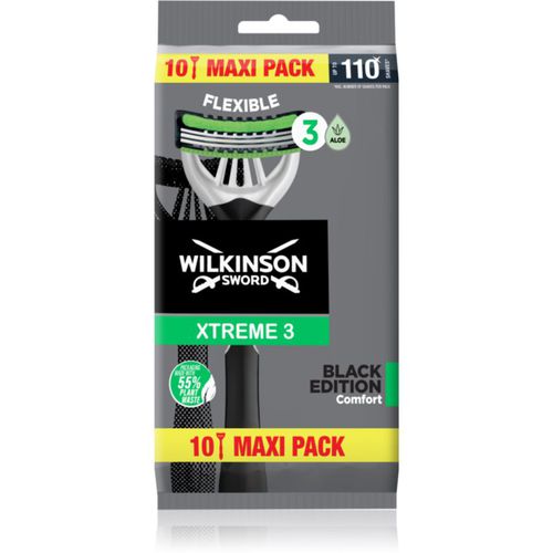 Xtreme 3 Black Edition maquinillas de afeitar desechables 10 ud - Wilkinson Sword - Modalova