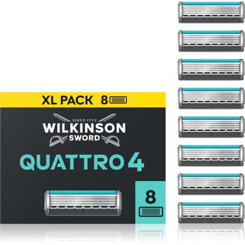 Quattro Essential 4 Titanium Sensitive recambios de cuchillas 8 ud - Wilkinson Sword - Modalova