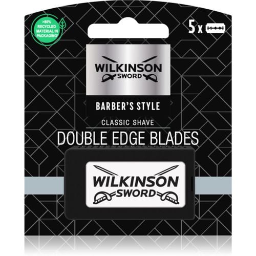 Barbers Style Classic Shave Double Edge Blades lamette di ricambio 5 pz - Wilkinson Sword - Modalova