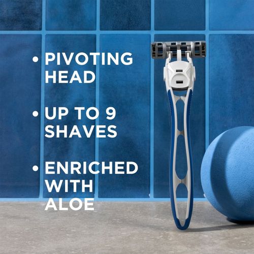 Essentials 3 Hybrid afeitadora + cabezales de recambio 4 uds - Wilkinson Sword - Modalova