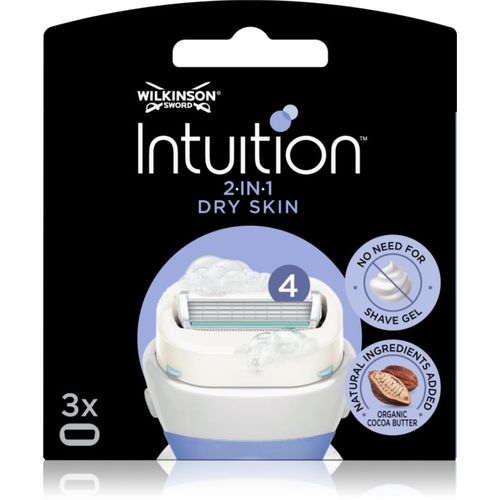 Intuition Dry Skin recambios de cuchillas 3 ud - Wilkinson Sword - Modalova