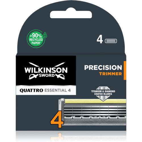 Quattro Titanium Precision lame di ricambio 4 pz - Wilkinson Sword - Modalova