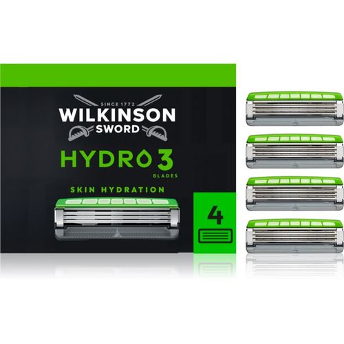 Hydro3 cabezal de recambio 4 ud - Wilkinson Sword - Modalova