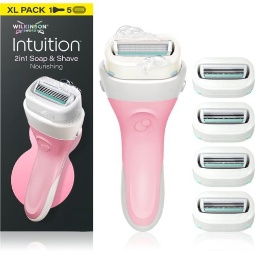 Intuition 2in1 Ultra Moisture Razor afeitadora + cabezales de recambio 5 uds - Wilkinson Sword - Modalova