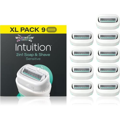 Intuition 2in1 Soap & Shave Sensitive recambios de cuchillas - Wilkinson Sword - Modalova