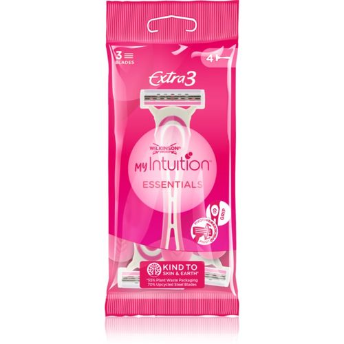 My Intuition Extra 3 maquinillas de afeitar desechables Essentials 4 ud - Wilkinson Sword - Modalova