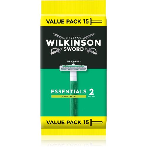Essentials 2 Sensitive maquinillas de afeitar desechables 15 ud - Wilkinson Sword - Modalova