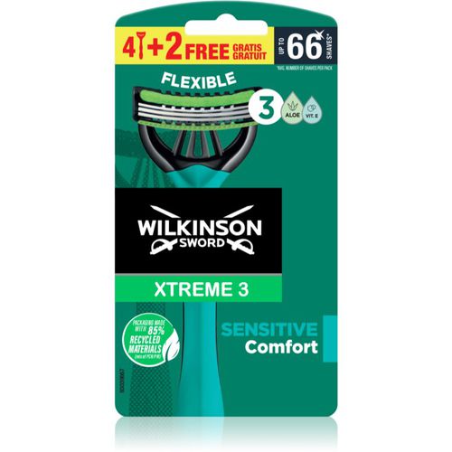 Xtreme 3 Sensitive maquinillas de afeitar desechables 6 ud - Wilkinson Sword - Modalova