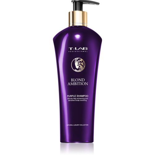 Blond Ambition champú violeta neutralizante para tonos amarillos 300 ml - T-LAB Professional - Modalova