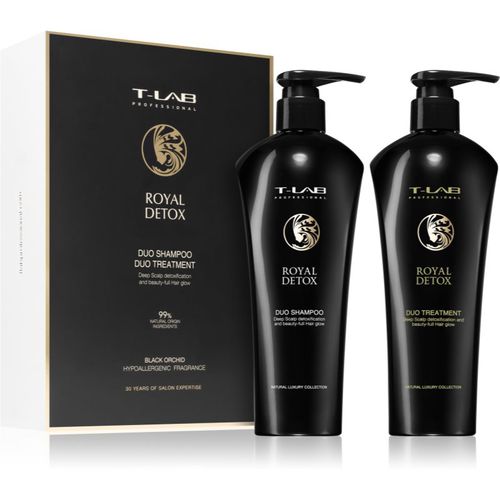 Royal Detox confezione regalo (per tutti i tipi di capelli) - T-LAB Professional - Modalova