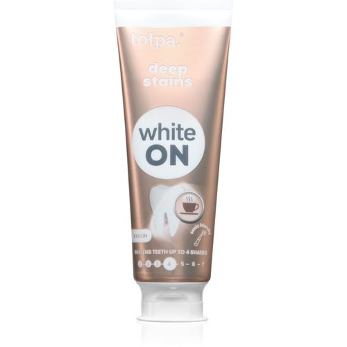 On White Deep Stains pasta de dientes blanqueadora 75 ml - Tołpa - Modalova