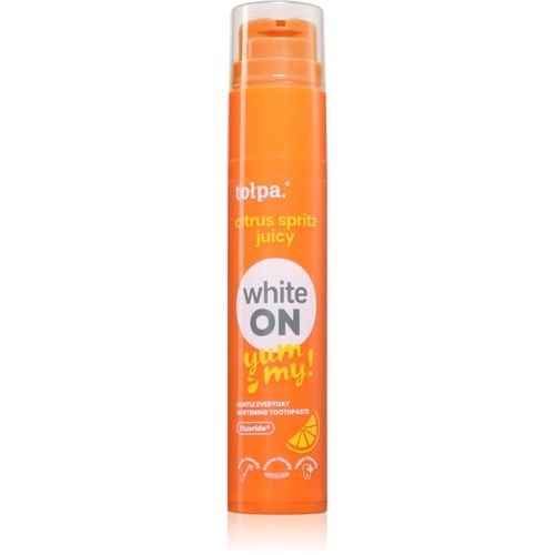 On White Yummy pasta de dientes blanqueadora sabor Citrus Spritz 60 g - Tołpa - Modalova
