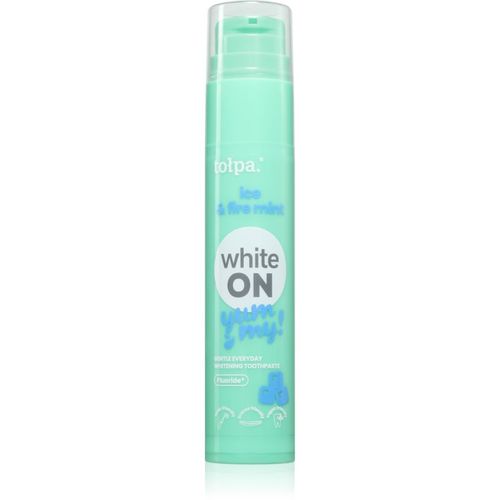 On White Yummy pasta de dientes blanqueadora sabor Ice & Fire Mint 60 g - Tołpa - Modalova