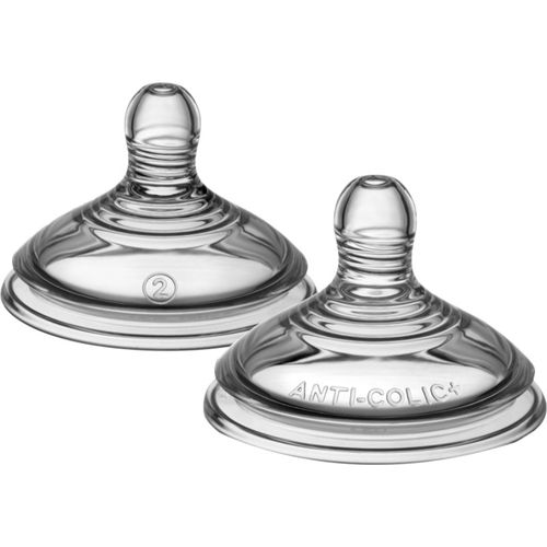 Advanced Anti-Colic tetina de biberón Medium Flow 3m+ 2 ud - Tommee Tippee - Modalova