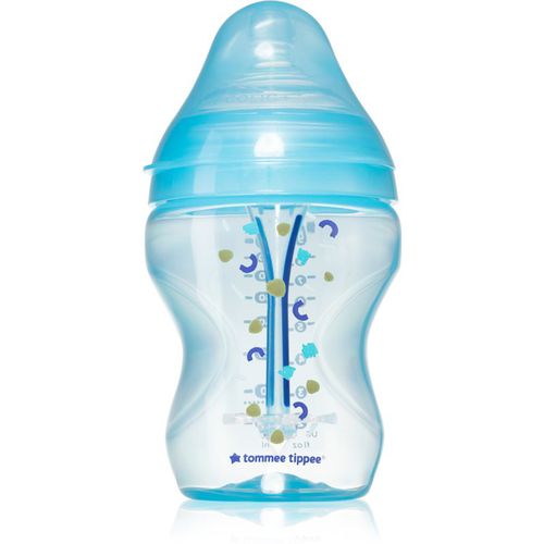 Closer To Nature Anti-colic Advanced Baby Bottle biberón Slow Flow Blue 0 m+ 260 ml - Tommee Tippee - Modalova