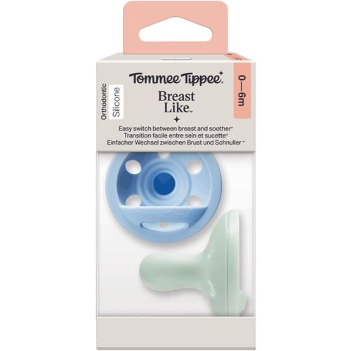 Breast-like 0-6 m chupete 2 ud - Tommee Tippee - Modalova