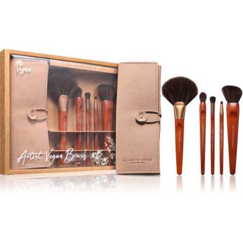Artist Vegan Brush Set set de brochas con estuche - Too Cool For School - Modalova