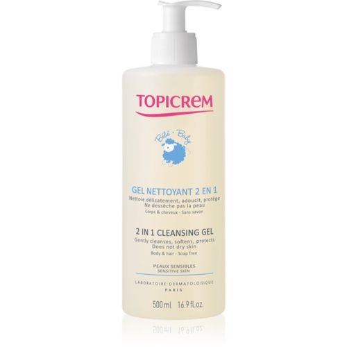 BABY My 1st Cleansing Gel 2in1 gel limpiador para cuerpo y cabello para bebé lactante 500 ml - Topicrem - Modalova