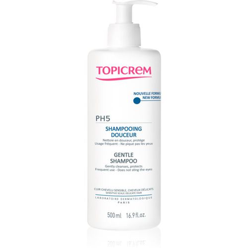 PH5 Gentle Shampoo sanftes Shampoo für jeden Tag für empfindliche Kopfhaut 500 ml - Topicrem - Modalova
