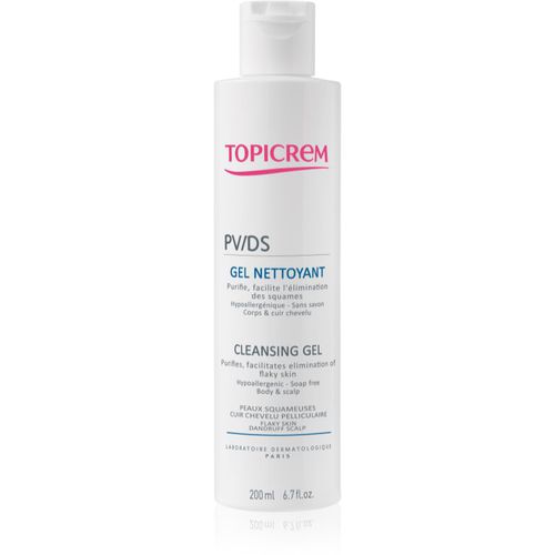 PV/DS Cleansing Gel Gel doccia corpo e cuoio capelluto 200 ml - Topicrem - Modalova