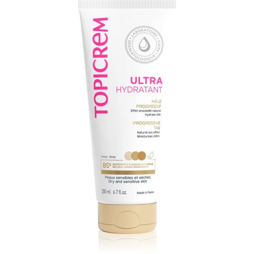 UH BODY Ultra-Moisturizing Progressive Tan latte autoabbronzante idratante per pelli secche e sensibili 200 ml - Topicrem - Modalova