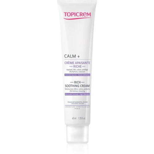 UH FACE CALM+ Rich Soothing Cream crema nutriente lenitiva per pelli secche e intolleranti 40 ml - Topicrem - Modalova