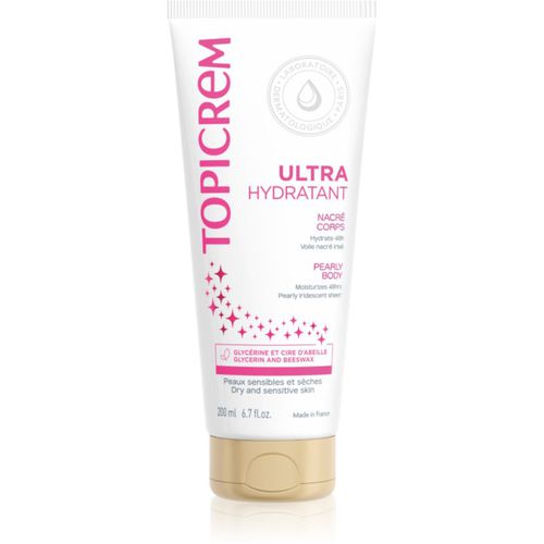 UH BODY Ultra-Moisturizing Pearly Body latte corpo per pelli sensibili effetto perlato 200 ml - Topicrem - Modalova