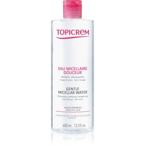 UH FACE Gentle Micellar Water acqua micellare detergente delicata per pelli e occhi sensibili 400 ml - Topicrem - Modalova