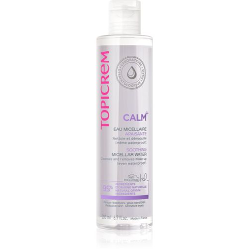 CALM+ Soothing Micellar Water acqua micellare lenitiva per viso e occhi 200 ml - Topicrem - Modalova