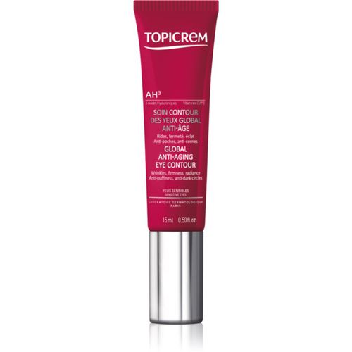 AH3 Anti-Age crema hidratante para contorno de ojos antiarrugas 15 ml - Topicrem - Modalova