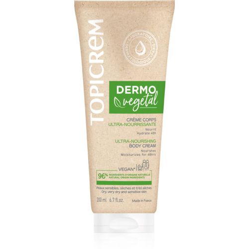 Dermo Vegetal crema corpo nutriente per pelli secche 200 ml - Topicrem - Modalova