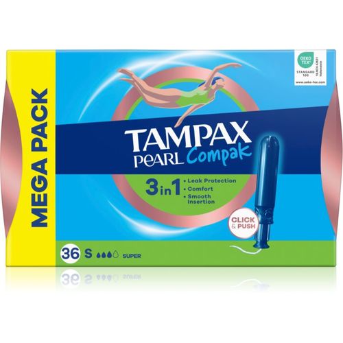 Pearl Compak Super tampones con aplicador 36 ud - Tampax - Modalova