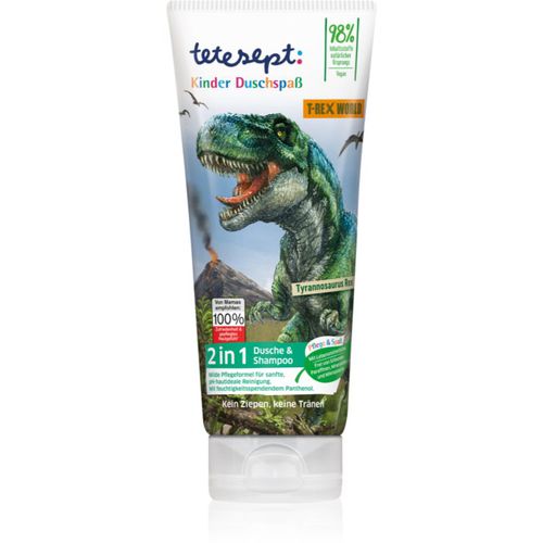 Shower Gel & Shampoo T-Rex World gel doccia delicato e shampoo per bambini 200 ml - Tetesept - Modalova