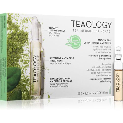 Anti-Age Matcha Tea Ultra-Firming Ampoules fiala per idratare e tendere la pelle 7x2,5 ml - Teaology - Modalova