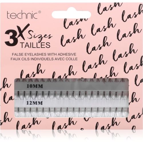 Individual False Eyelashes pestañas postizas individuales 60 ud - Technic Cosmetics - Modalova