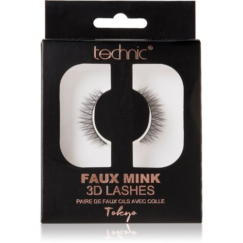 Faux Mink pestañas postizas Tokyo 1 par - Technic Cosmetics - Modalova