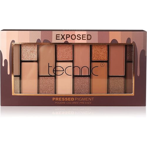 Pressed Pigments paleta de sombras de ojos tono Exposed 29.6 g - Technic Cosmetics - Modalova