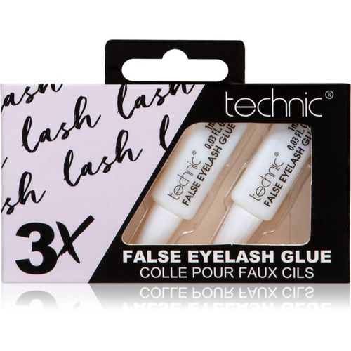 False Eyelash Glue pegamento para pestañas postizas 3x1 ml - Technic Cosmetics - Modalova