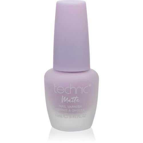 Matte Nail Varnish esmalte de uñas de larga duración con efecto mate tono Lavender 12 ml - Technic Cosmetics - Modalova