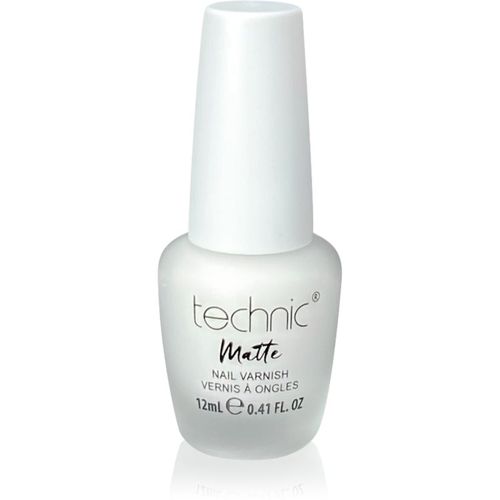 Matte Nail Varnish esmalte de uñas de larga duración con efecto mate tono White 12 ml - Technic Cosmetics - Modalova