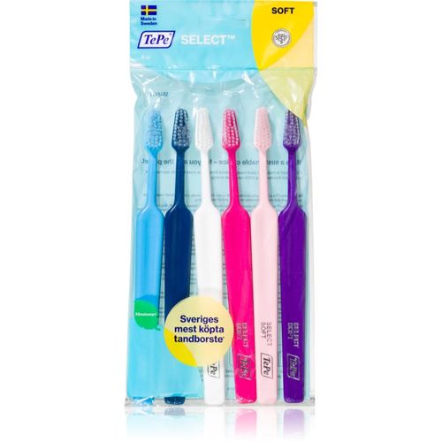 Select Soft 4+2 cepillos de dientes 6 ud - TePe - Modalova