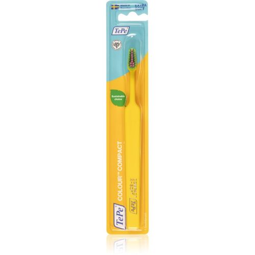 Colour Compact X-Soft cepillo de dientes Yellow 1 ud - TePe - Modalova