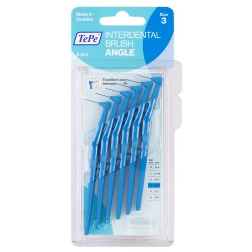Angle Size 3 cepillos interdentales 0,6 mm 6 ud - TePe - Modalova