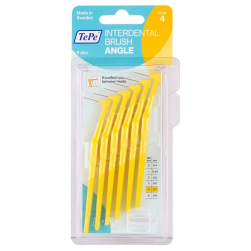 Angle Size 4 cepillos interdentales 0,7 mm 6 ud - TePe - Modalova