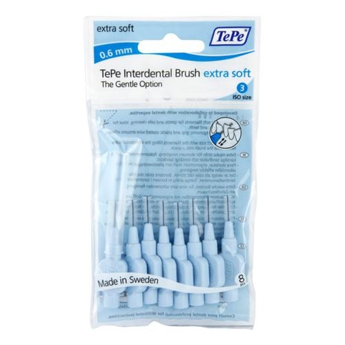 Extra Soft cepillos interdentales 0,6 mm 8 ud - TePe - Modalova