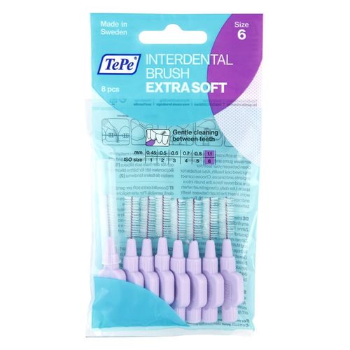 Extra Soft cepillos interdentales 1,1 mm 8 ud - TePe - Modalova