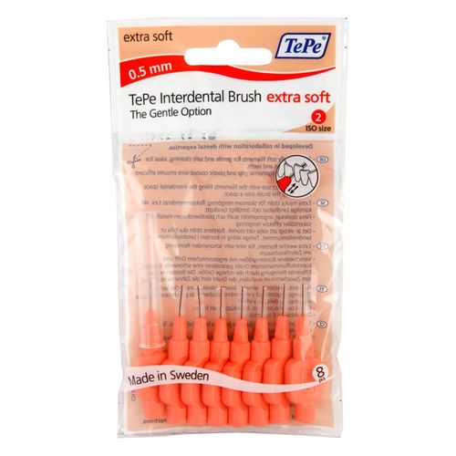 Extra Soft cepillos interdentales 0,5 mm 8 ud - TePe - Modalova