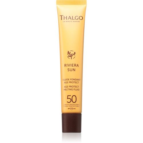 Riviera Sun Age Protect Melting Fluid SPF50 loción antiarrugas para prolongar el efecto de bronceado SPF 50 50 ml - Thalgo - Modalova